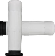 Avon Grips Old School Rubber Grips - White, 1"