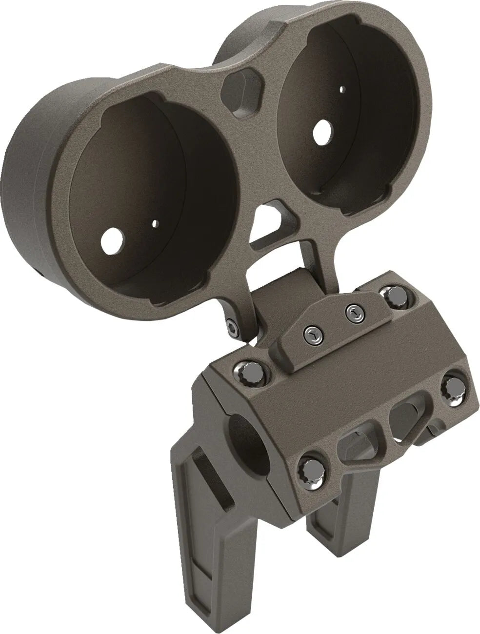 La Choppers Gauge Mount For Performance Risers