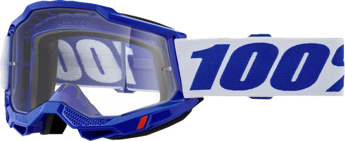 100% Accuri 2 Goggles Blue Clear Lens