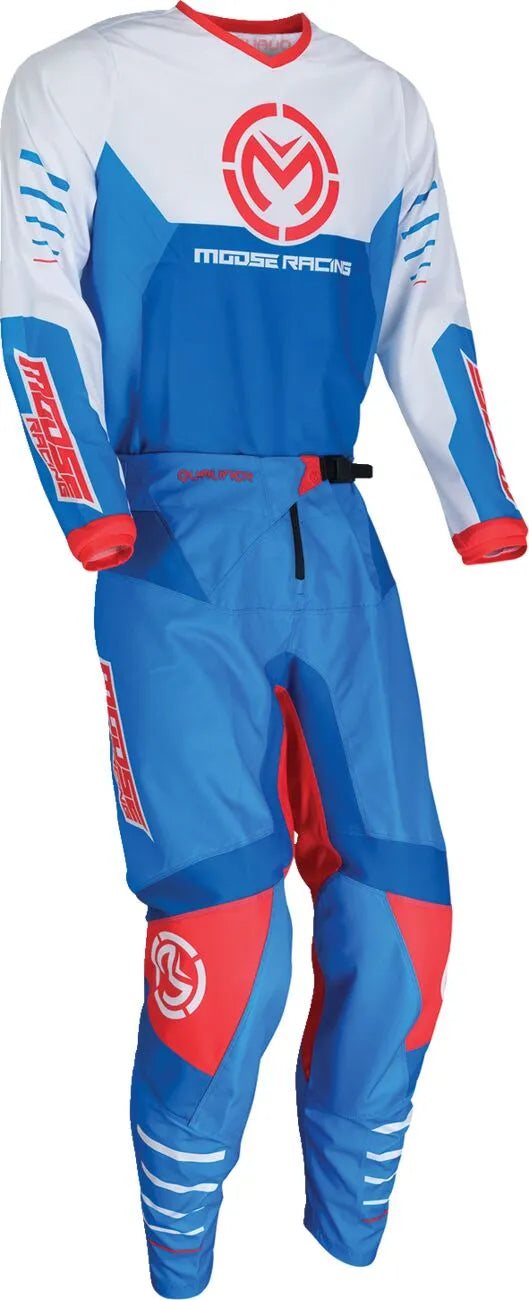 Moose Offroad Qualifier® Pants - Blue/Red/White