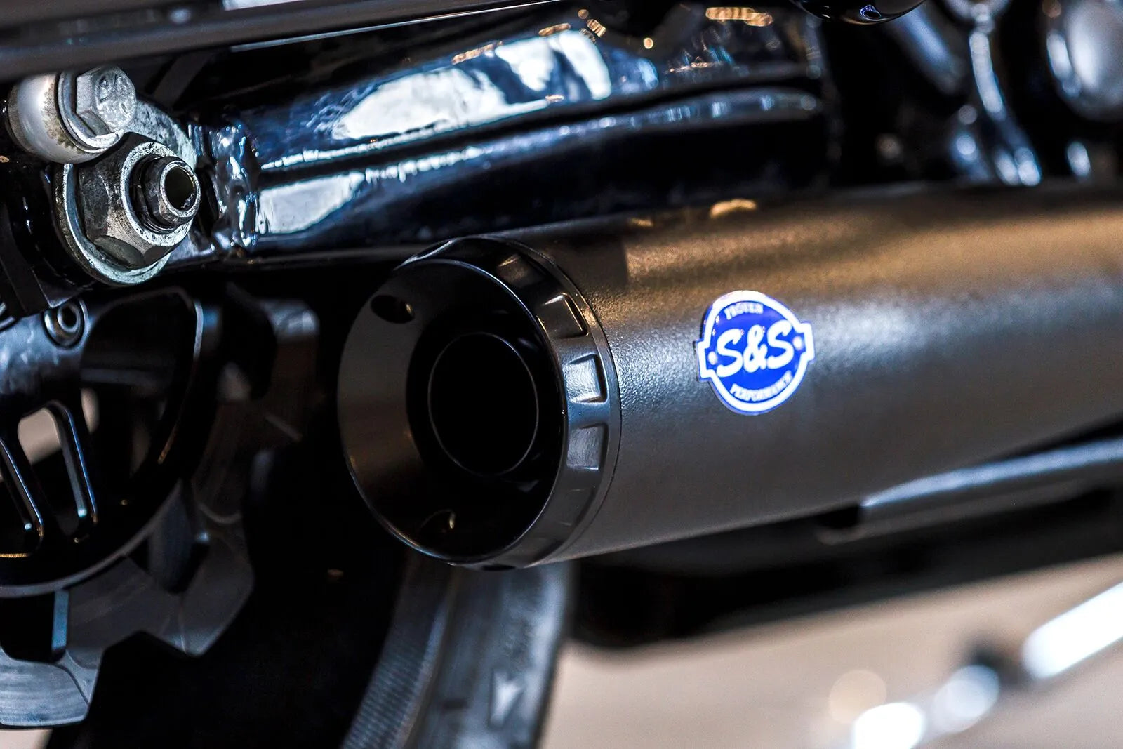 S&S Cycle Diamondback 2-in-1 Avgassystem