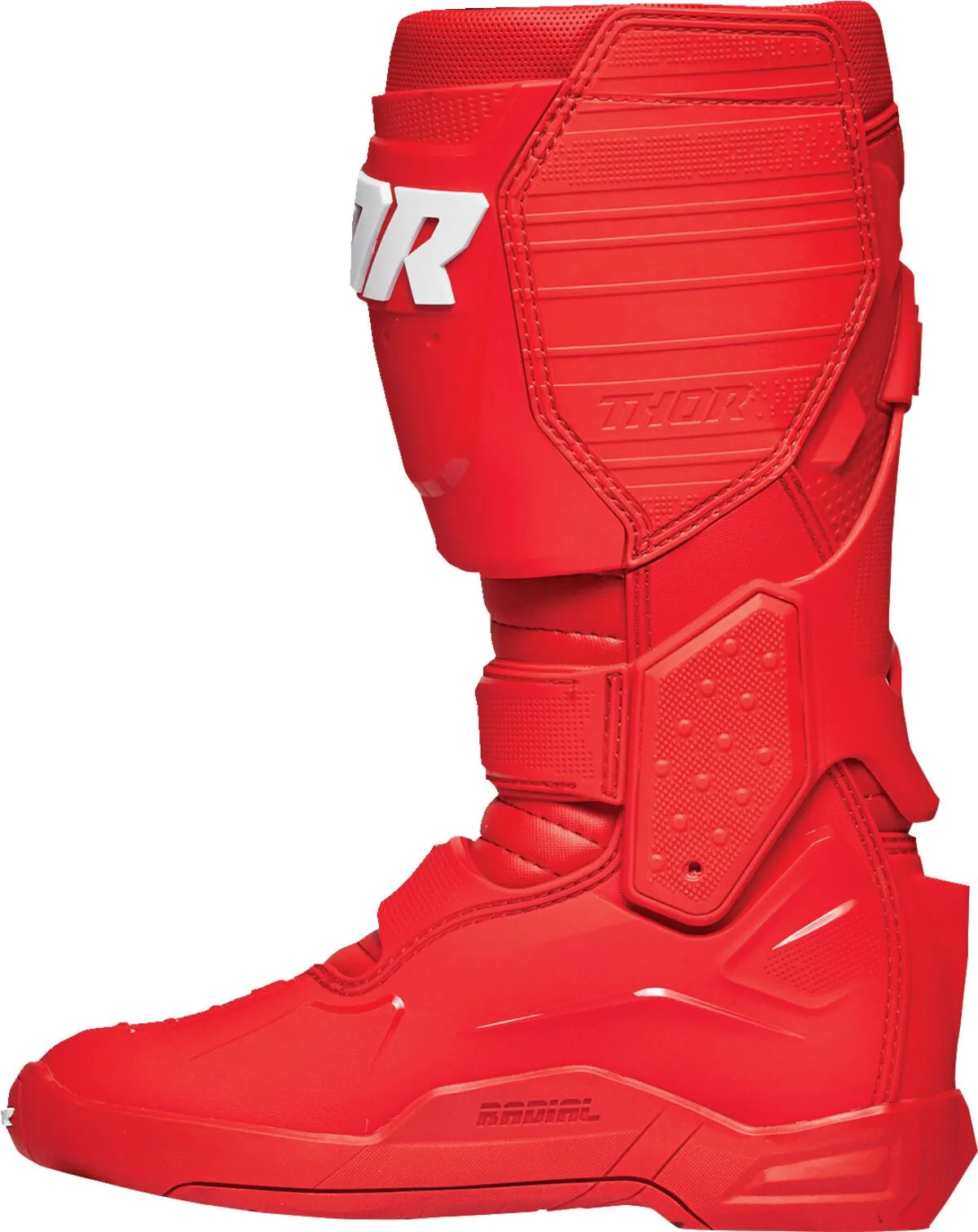 Thor Radial MX Boots Red