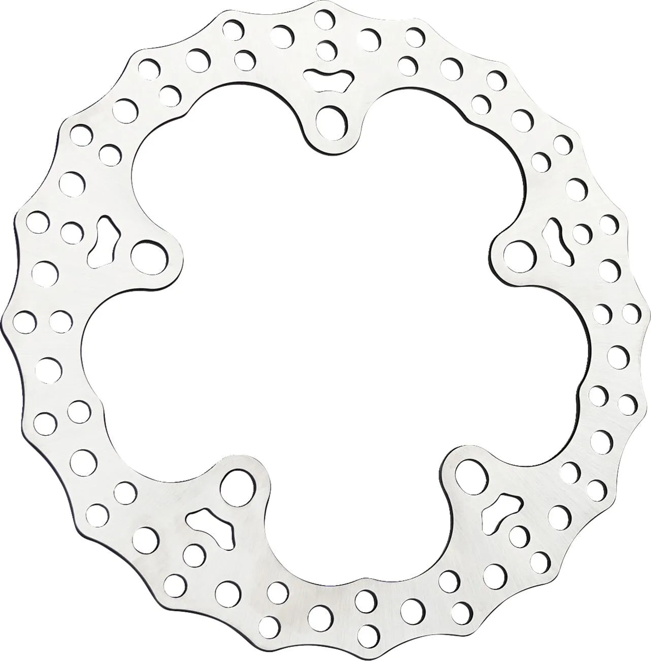 Arlen Ness Jagged Flytande Bromsskiva För V-twin