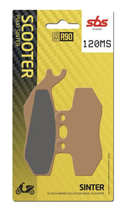 Sbs Ms Scooter Maxi Sintered Bromsbelägg Set - Fram