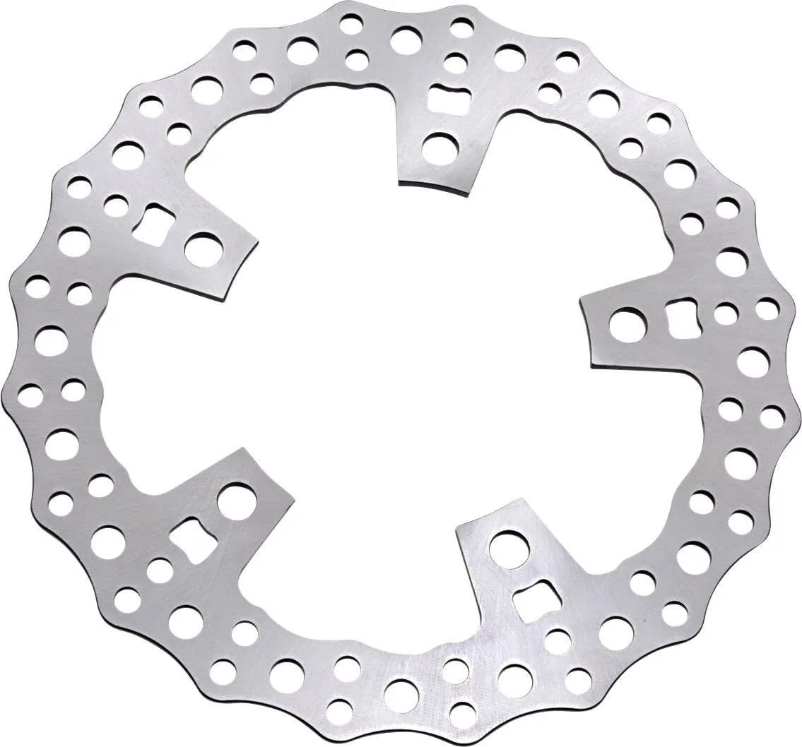 Arlen Ness Jagged Flytande Rotor För V-twin - Fram