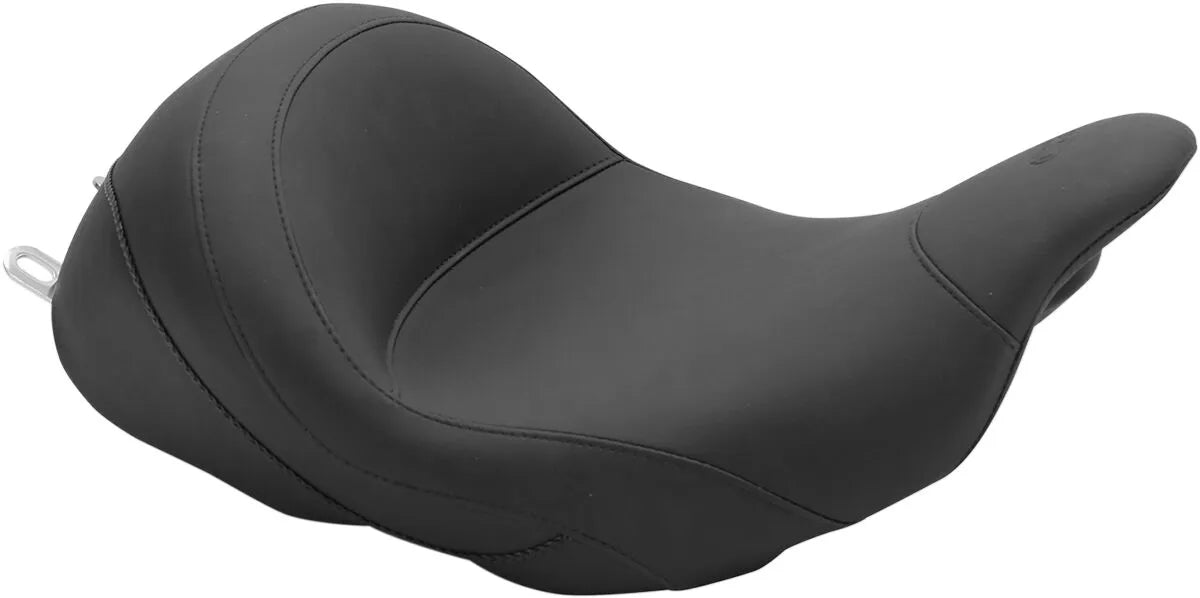 Mustang Lowdown Solo Seat - For Harley Davidson