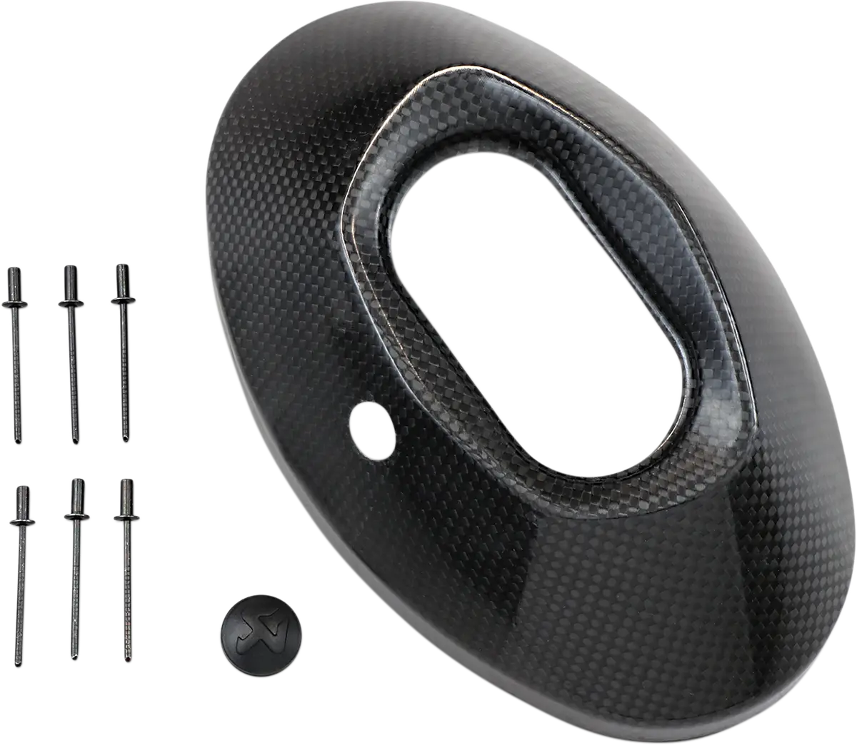 Akrapovic V-ec17 Ljuddämpare Ändstycke - Kolfiber