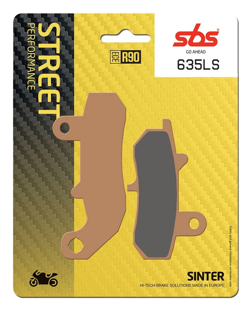 SBS LS Street Excel Sintermetall Bakre Bromsbelägg - Bak