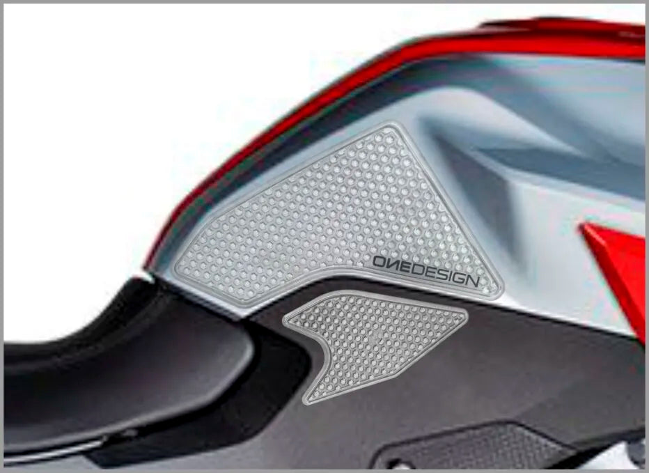 Onedesign Tank Grip For Bmw - Clear Resin Tank Pad