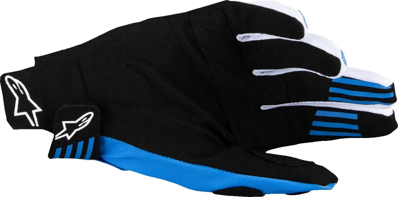 Alpinestars Techstar Mx Gloves - Black/Blue/Gray