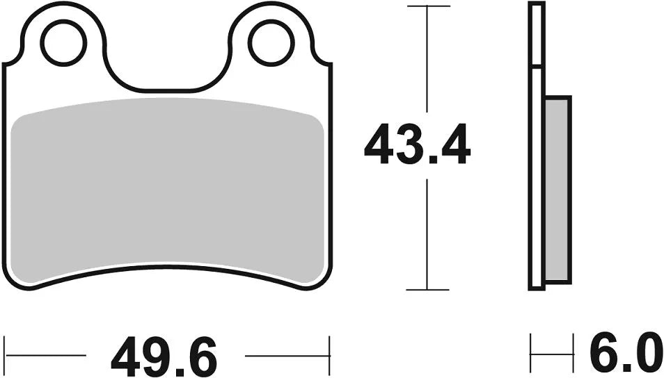 Sbs Rsi Offroad Racing Sintered Bromsbelägg - Hög Prestanda - Fram & Bak