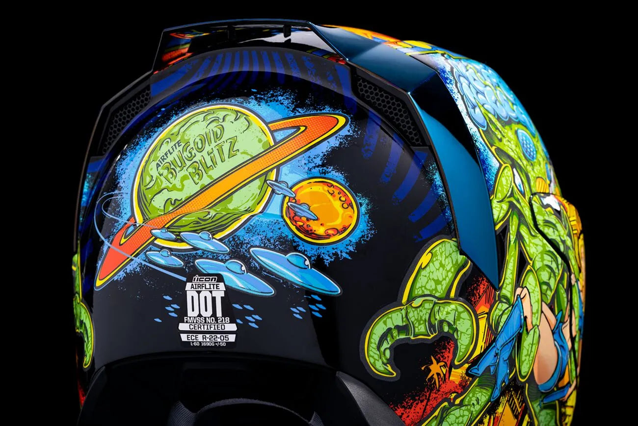 Icon Airflite Bugoid Blitz Full Face Helmet