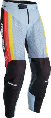 Moose Offroad Agroid Pants For Men - Black/Gray/Orange/Red/Yellow