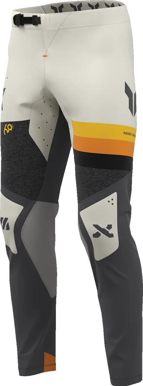 Thor Sportmode League Pants - Orange/White/Yellow/Charcoal Gray