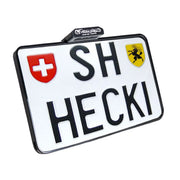 Heinz Bikes Slip-in License Plate Mounts - Chrome
