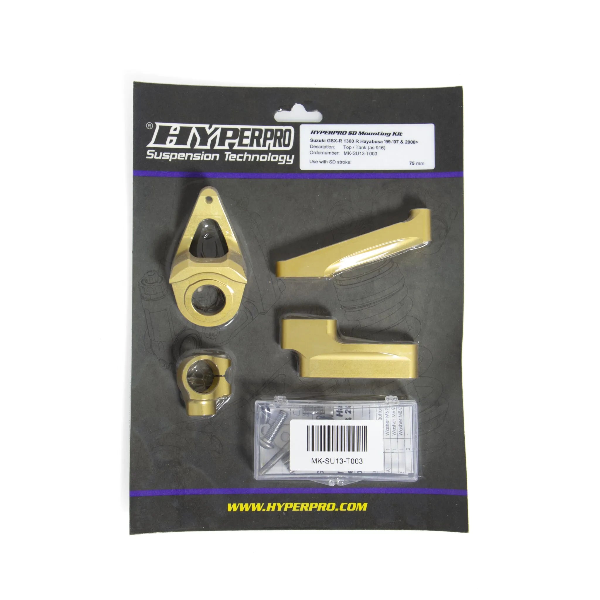 Hyperpro Steering Damper Mounting Kit