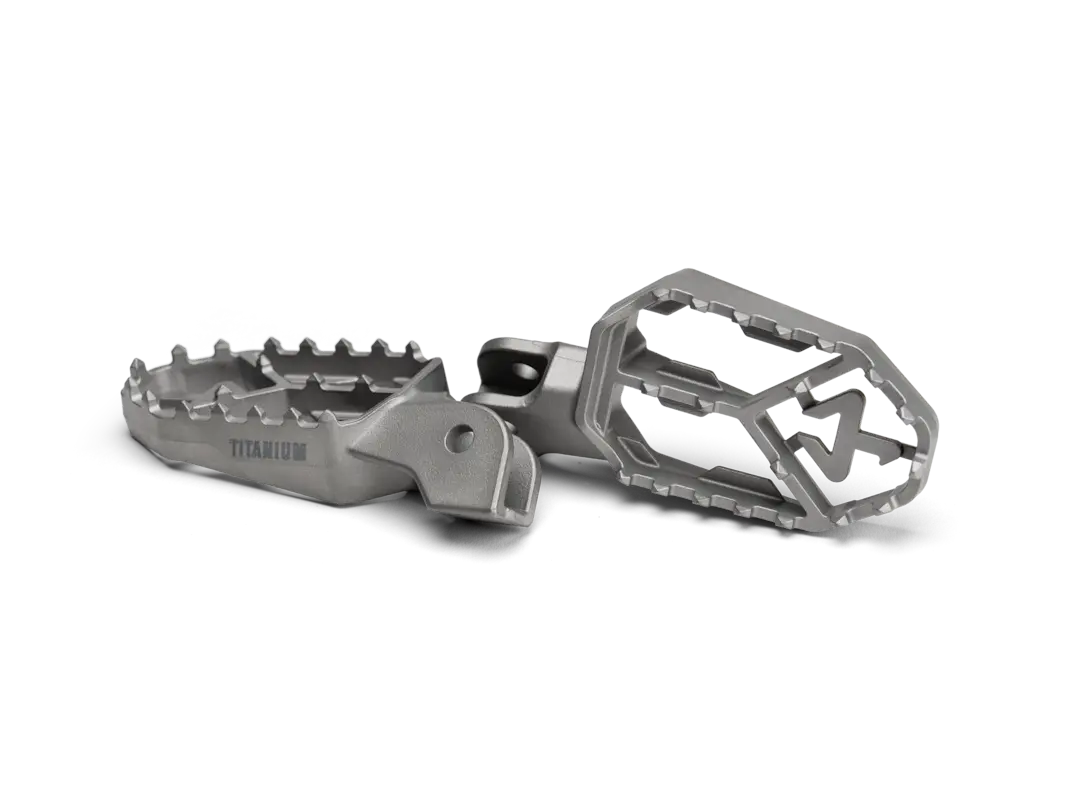 Akrapovic Titanium Foot Pegs for CFMOTO 450MT 700MT 800MT