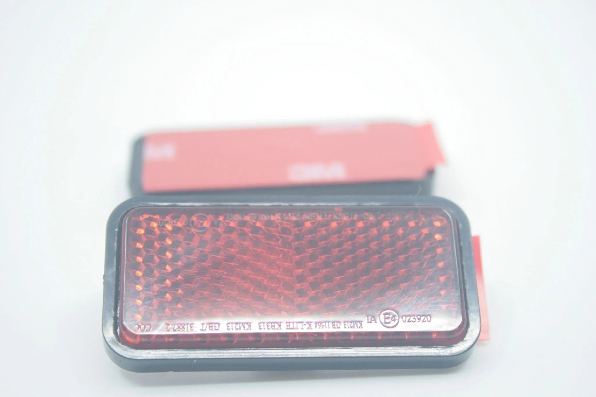 Parts Europe Reflector Taillight - Rectangular, Red Lens