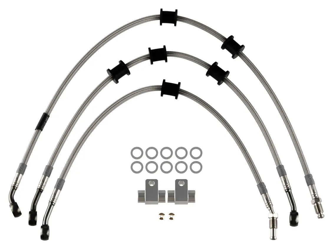 Trw Varioflex Stålomspunnen Hydraulisk Bromsledningssats