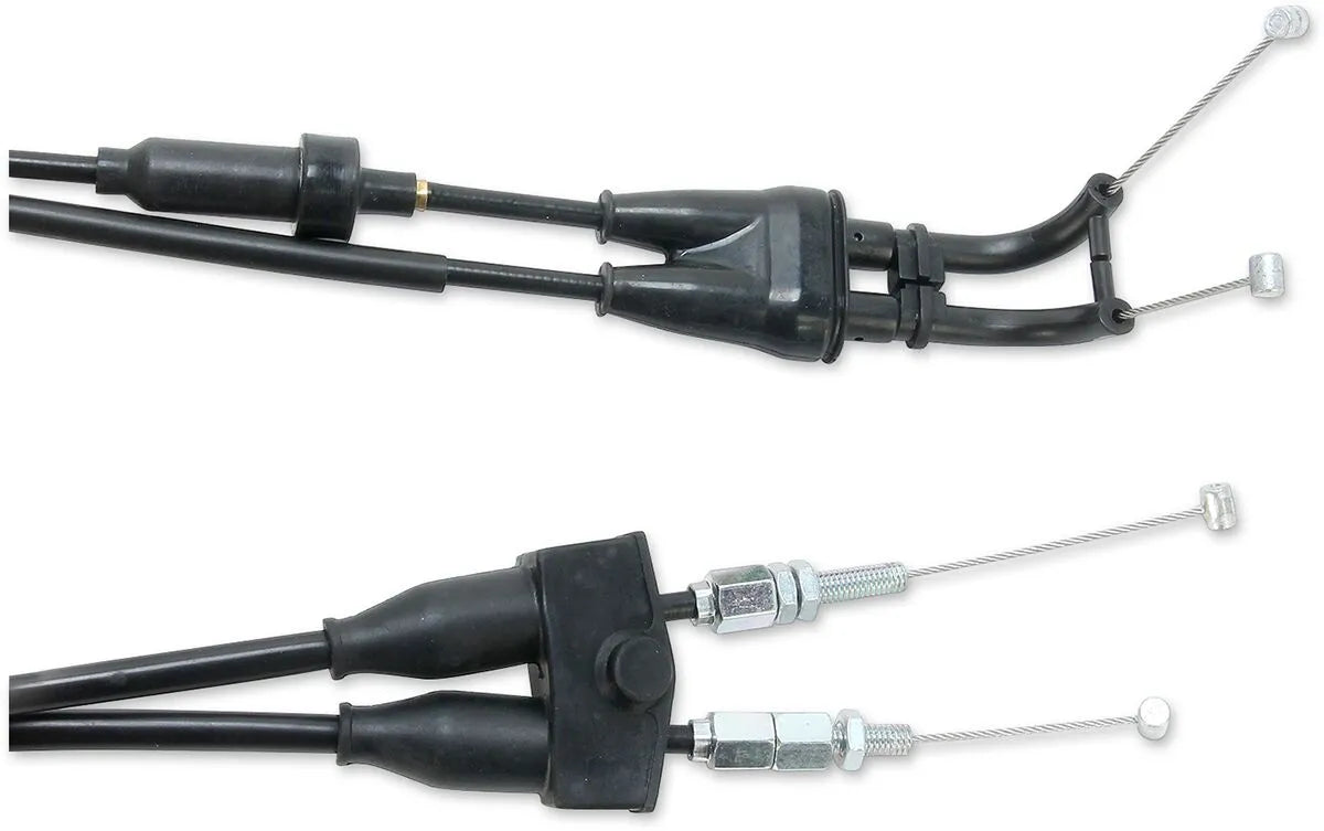 MOOSE OFFROAD HARD-PARTS Black Vinyl Throttle Cable