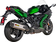 Akrapovic Slip-on Line Titanium Avgasrör för Kawasaki Ninja H2 Sx - ECE Väglaglig