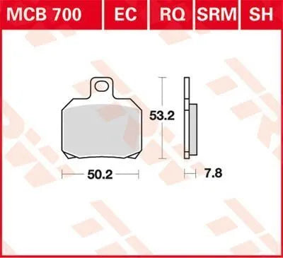 Trw All Round Sintered Metal Brake Pads - Front & Rear