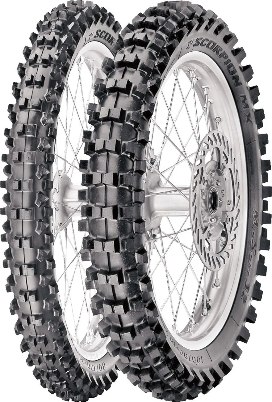 Pirelli Scorpion Mx32 Mid Soft Tire 70/100-17 Front