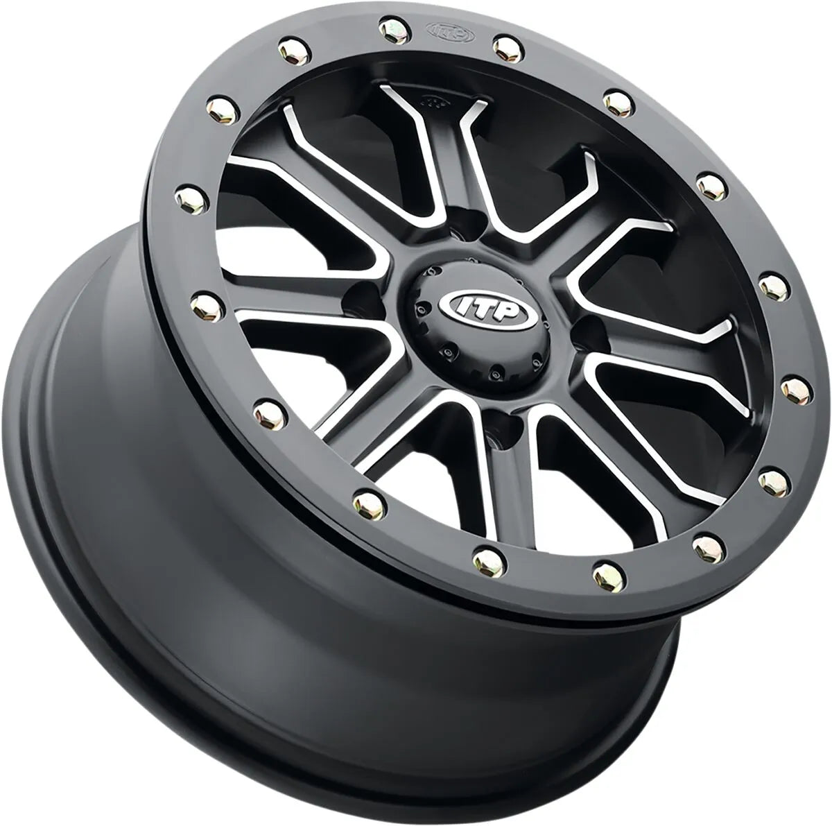 Itp Inertia Wheel - 14x7 Matte Black