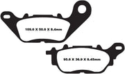 Ebc Sfa Series Organiska Scooter Bromsbelägg - Fram & Bak