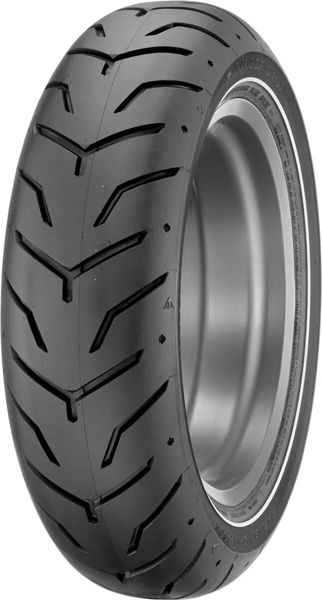 Dunlop D407 Rear Tire 180/55b18 For Fl Touring Models