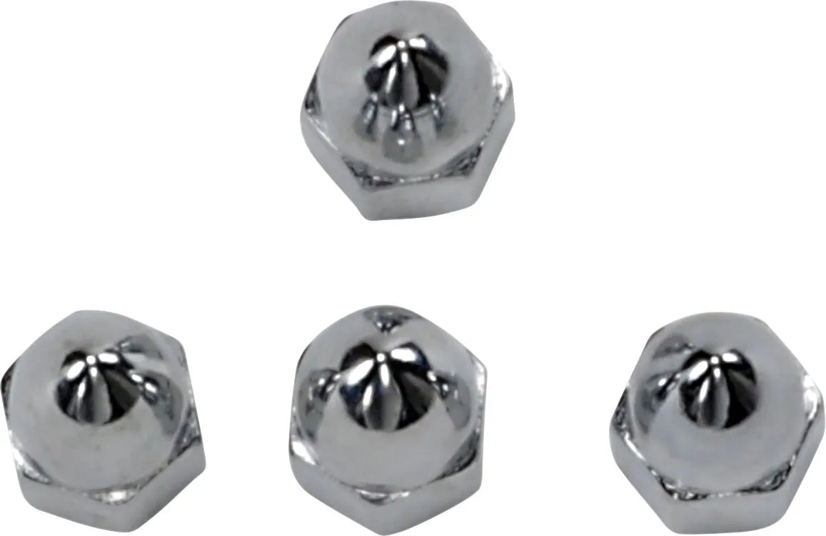 James Gasket Krom Ekollon Avgasrörsmutter - 5/16"-24, 4-pack