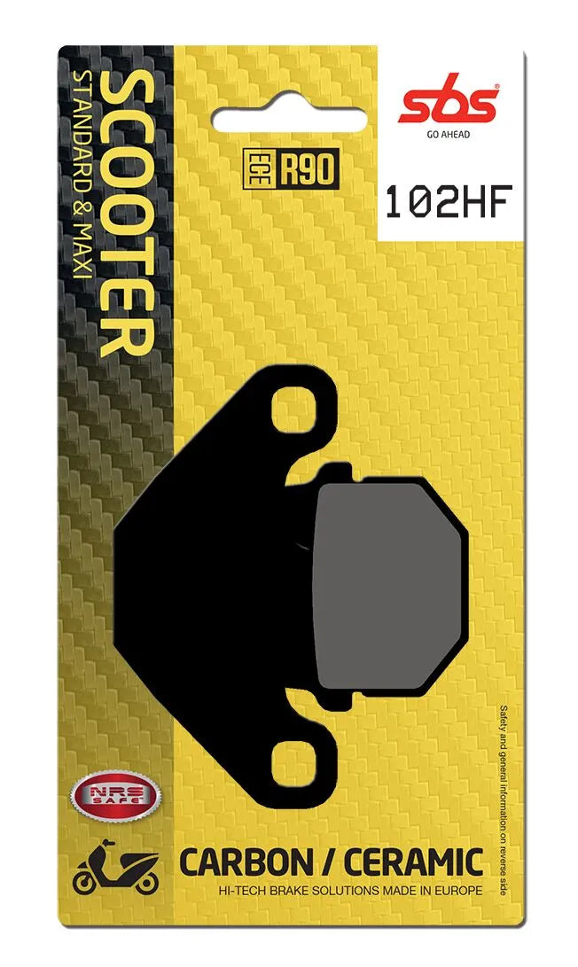 Sbs Hf Street Ceramic Organic Brake Pads Set - Front & Rear