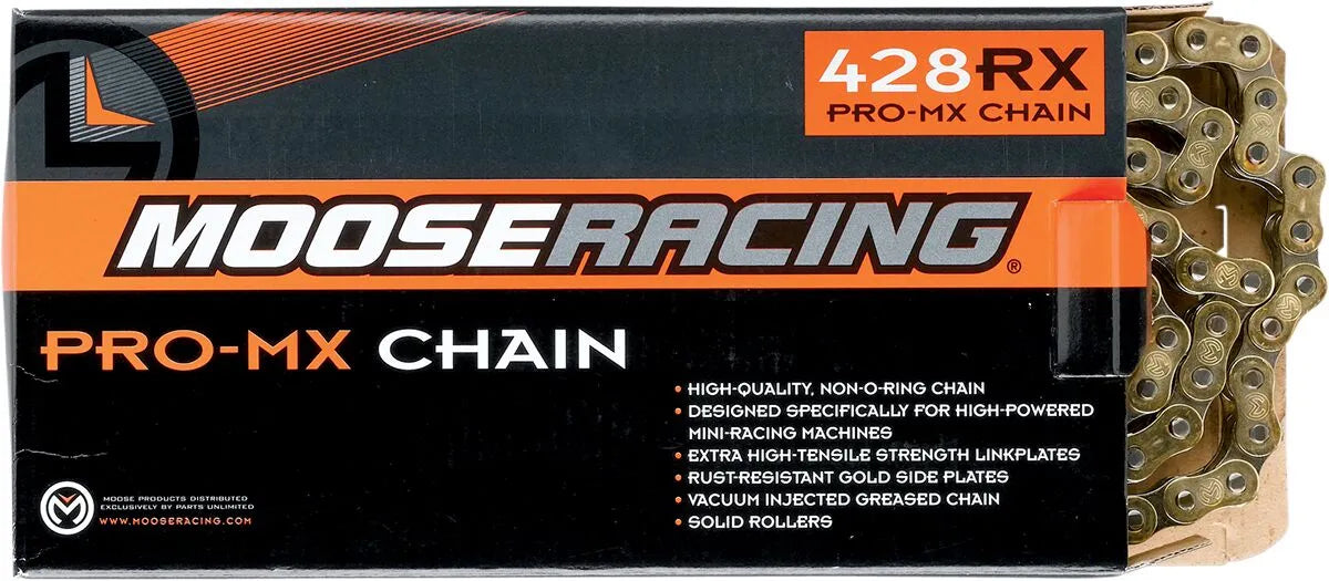 Moose Offroad 428 RXP Non-Seal Chain - 120 Links - Gold - M575-00-120