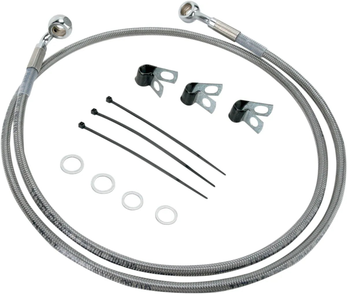 Drag Specialties Förlängd Bromsslang Kit 48.25"
