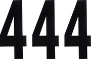 Factory Effex Standard Numbers For Number Plates - Black 4