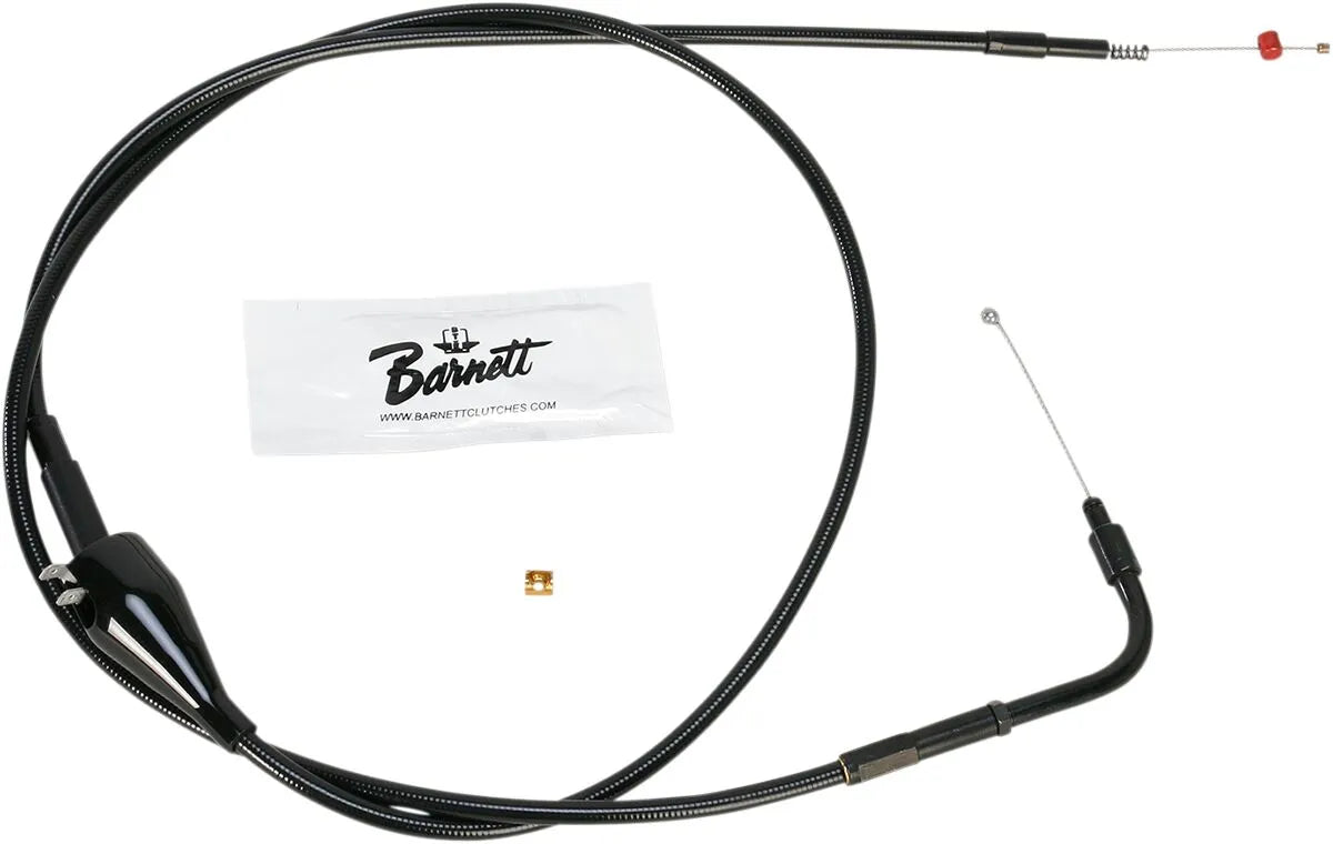 Barnett Stealth Series +6" Idle Cable for Motorcycles