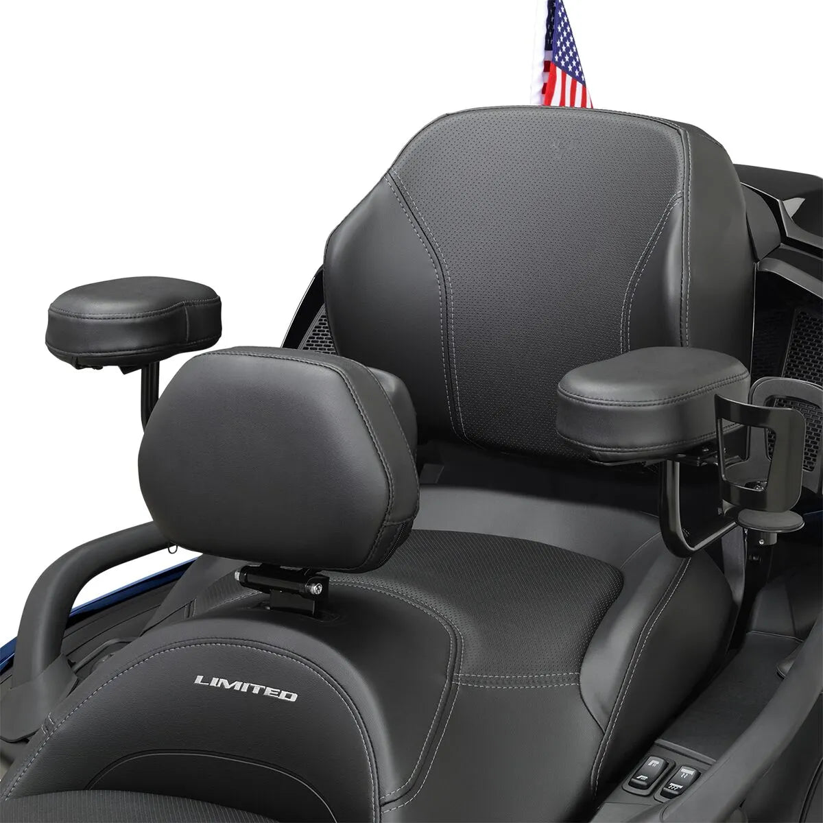 Show Chrome Deluxe Passenger Armrest