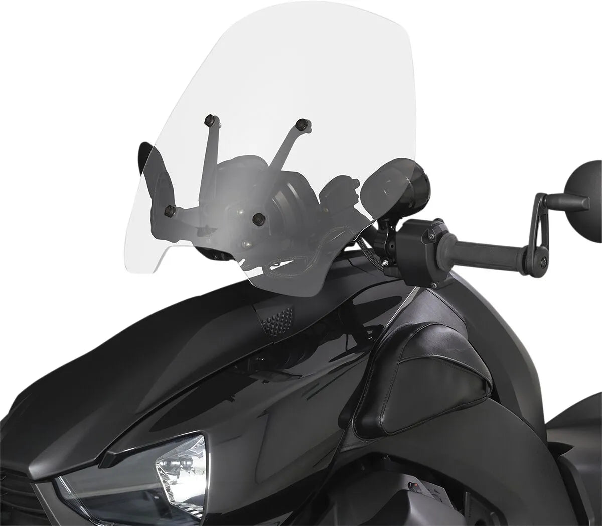 Show Chrome Adjustable Windshield