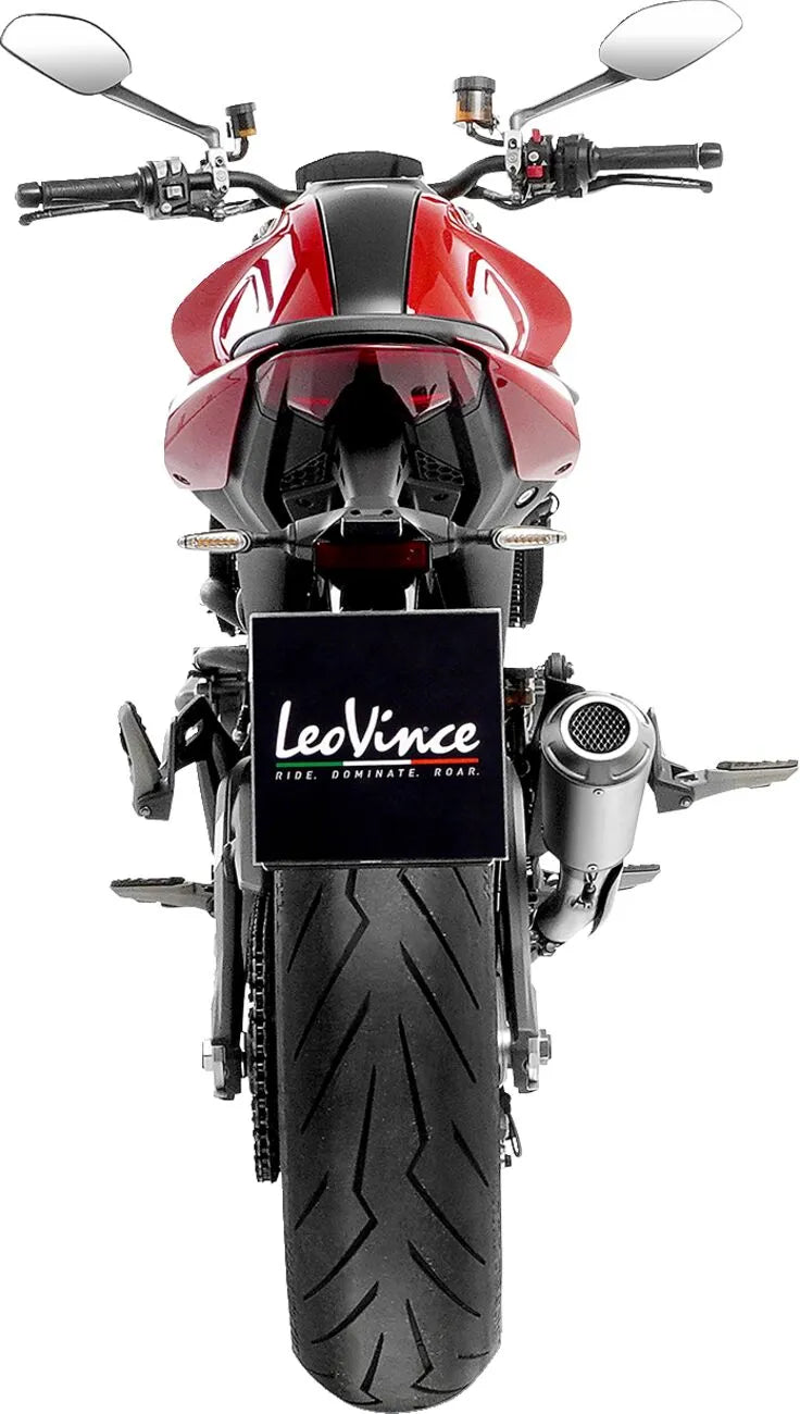 Leovince Lv-10 Slip-On Ljuddämpare - ECE Väglaglig