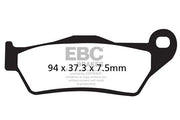 Ebc Sfac Carbon Scooter Bromsbelägg - Förbättrad Hållbarhet