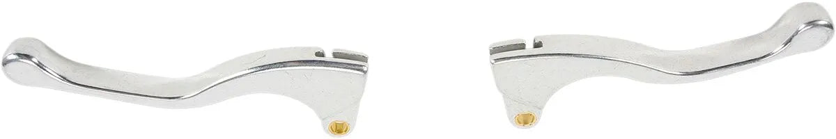 Parts Unlimited Shorty Power Lever Set - Silver