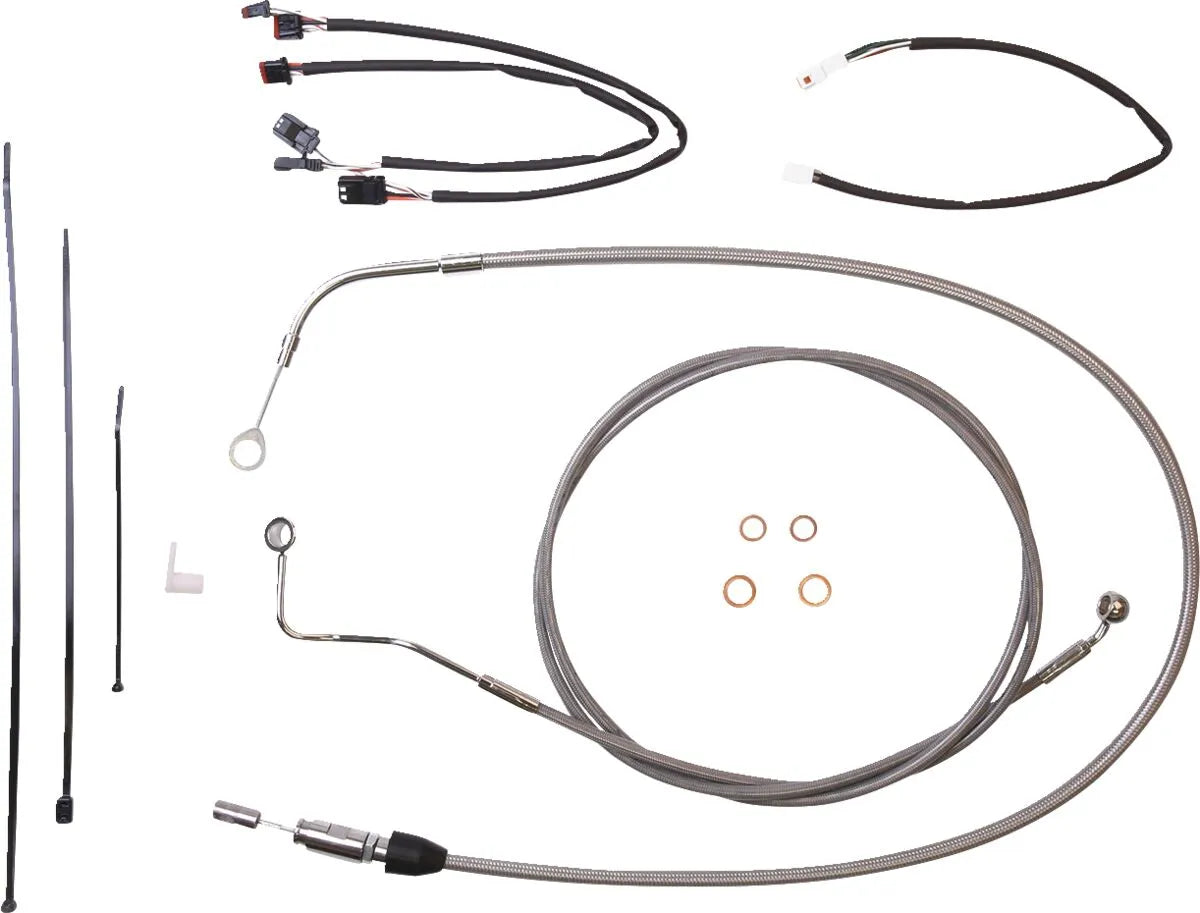 Magnum Shielding XR Handlebar Installation Kit for Ape Hanger