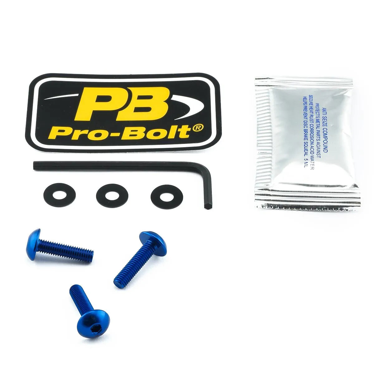 Pro Bolt Aluminium Screen Bolt Kit
