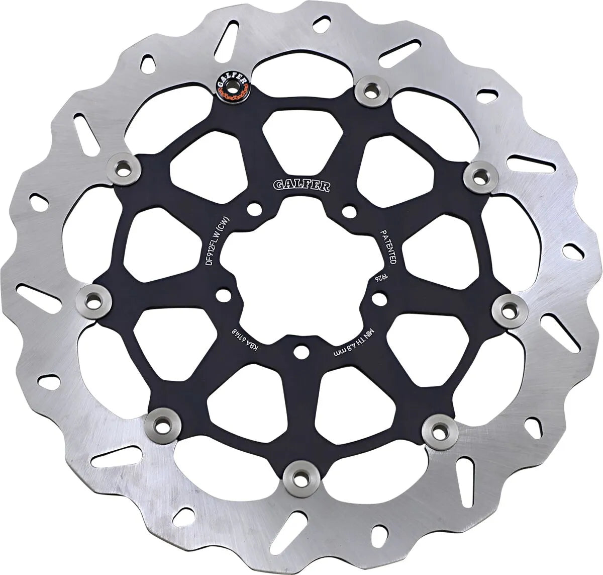 Galfer Brake Rotor For Motorcycle - 330mm Stainless Steel