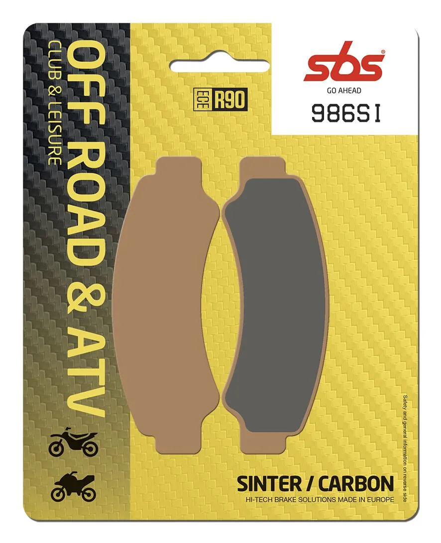 Sbs Si Offroad Sintrade Bromsbelägg - Fram
