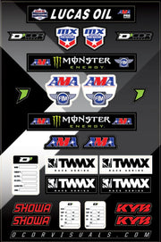 D'cor Visuals Decal Sheet - Series Logo Graphic