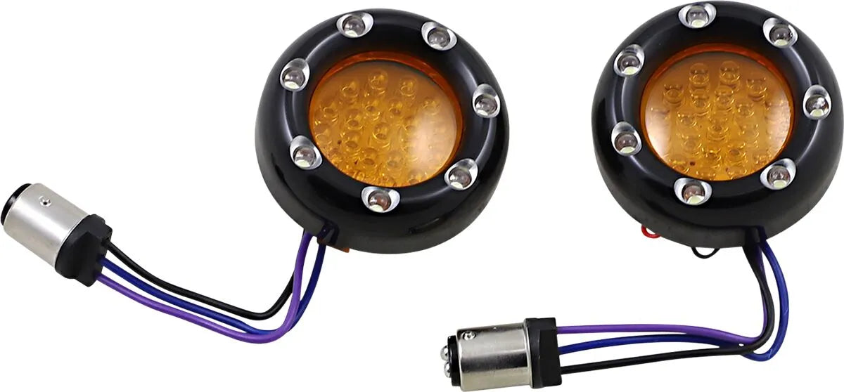 Arlen Ness Led Fire Ring Kit For Deuce Turn Signals