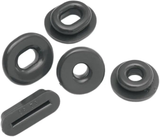 Show Chrome Fairing Grommet Set 5pc for Honda Motorcycles