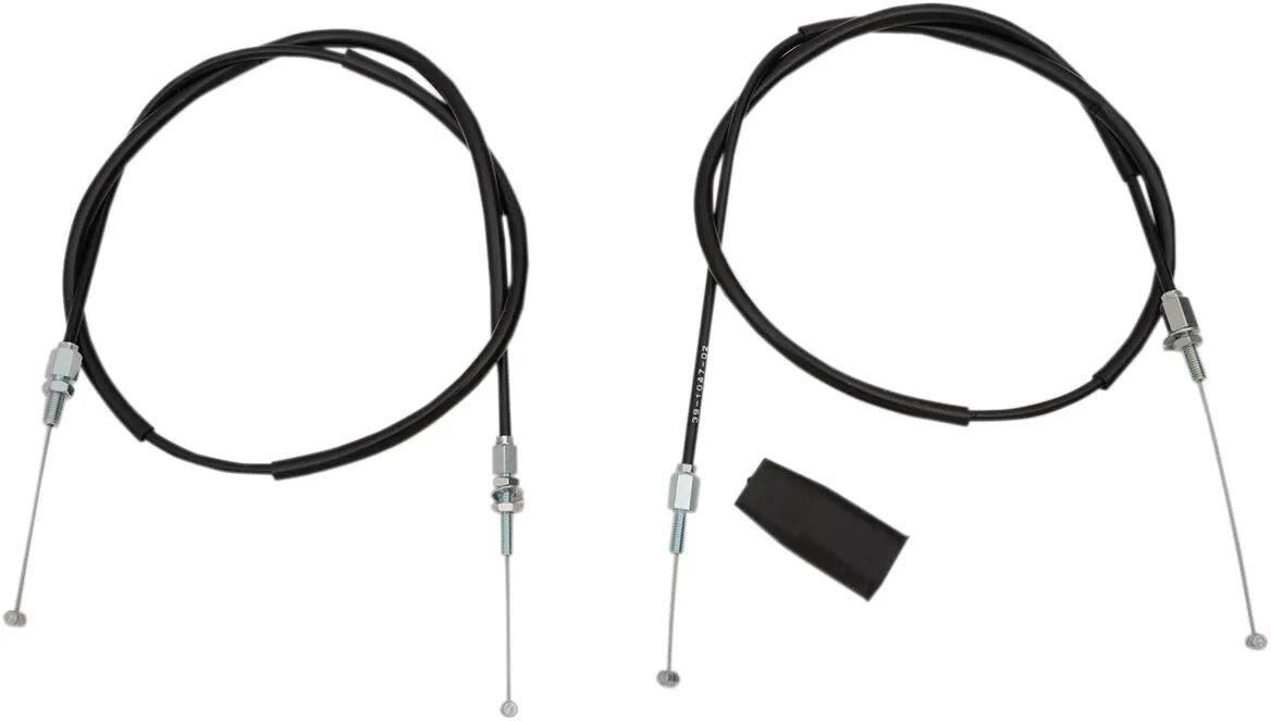 Moose Offroad Hard-Parts Black Vinyl Throttle Cable