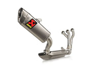 Akrapovic Racing Line Komplett Avgassystem Titanium - ECE Väglaglig